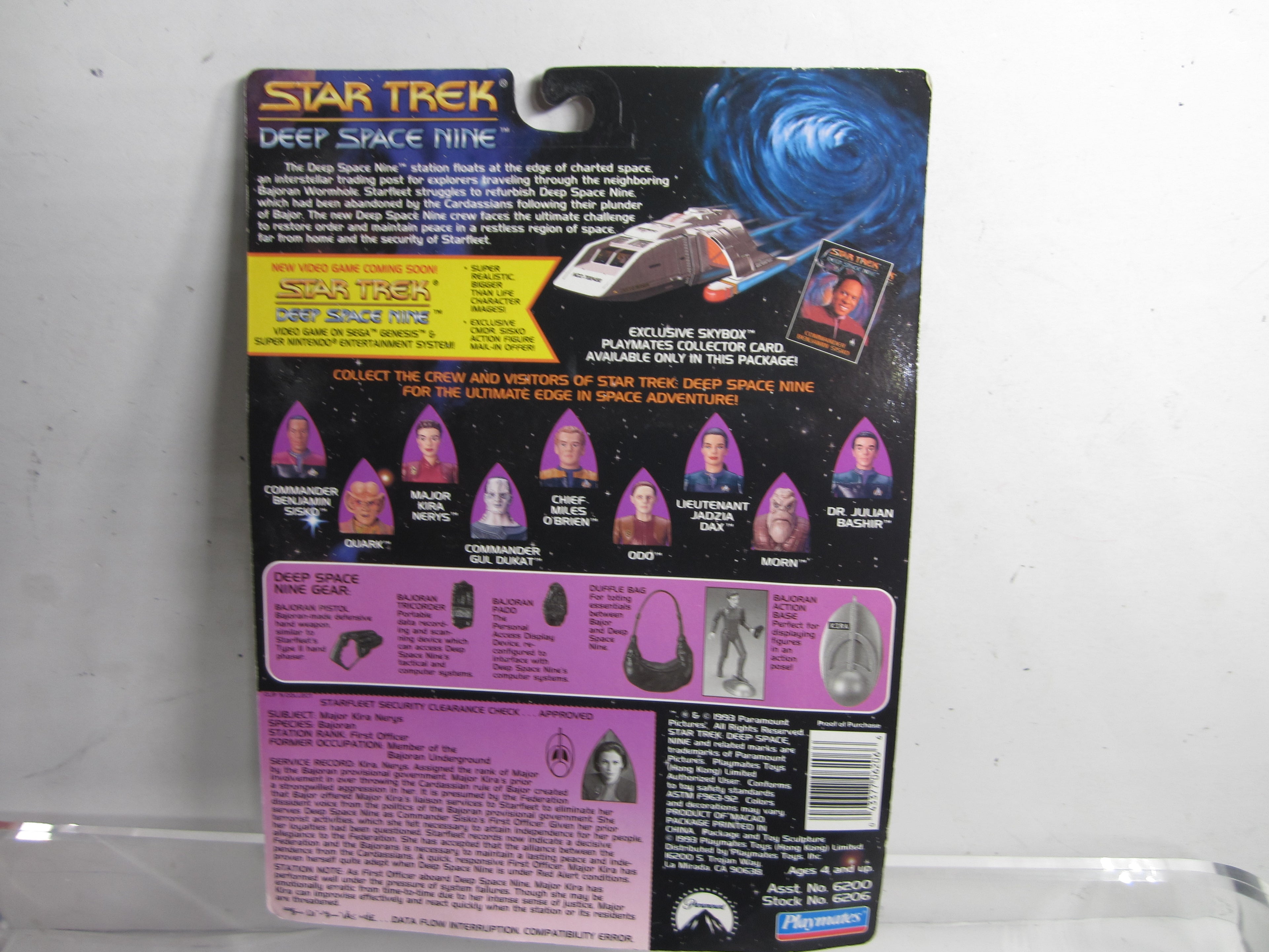 Star Trek Action Figure Deep Space Nine By Playmates