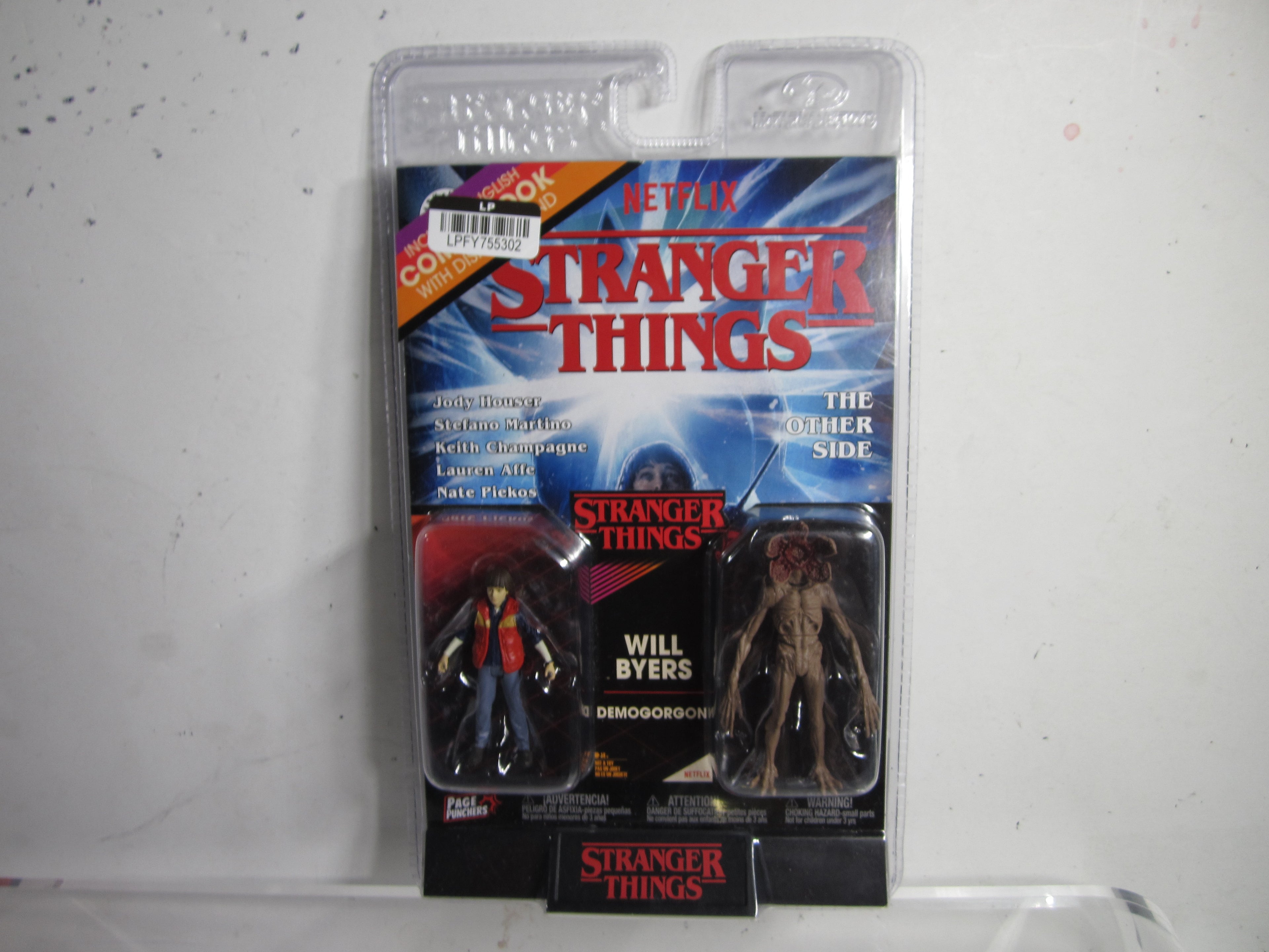 Stranger things Action Figures with Comic book