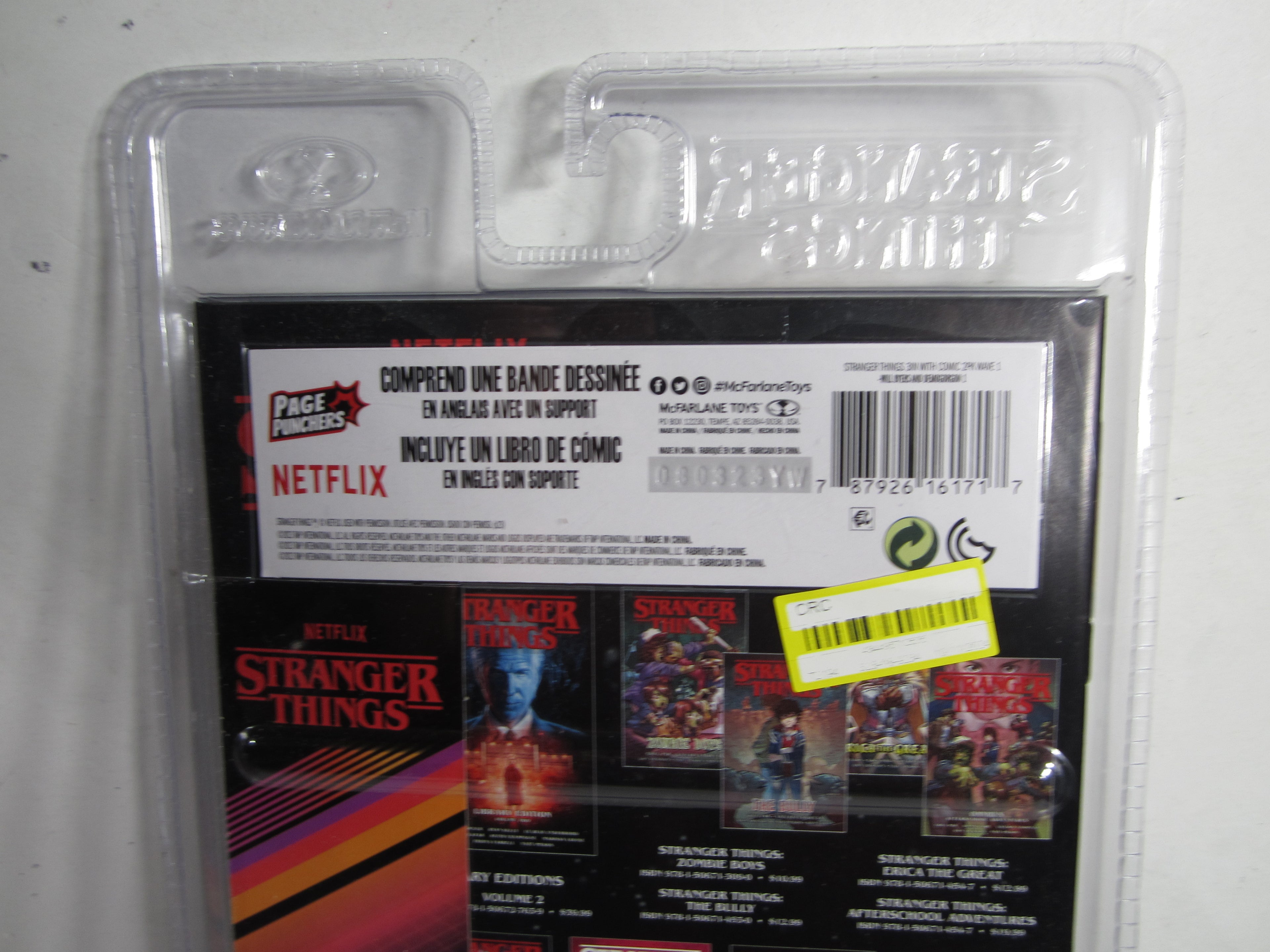 Stranger things Action Figures with Comic book