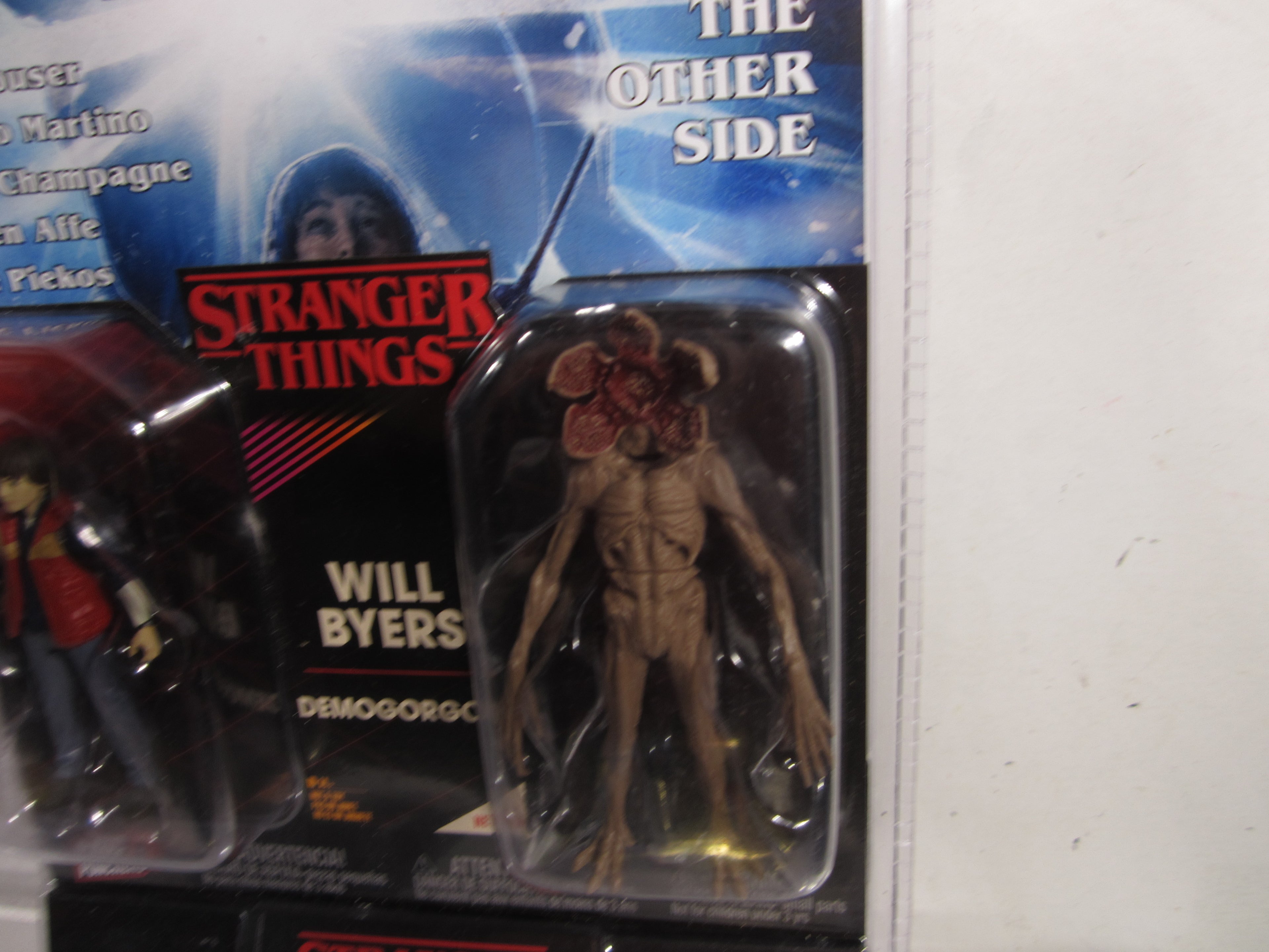 Stranger things Action Figures with Comic book