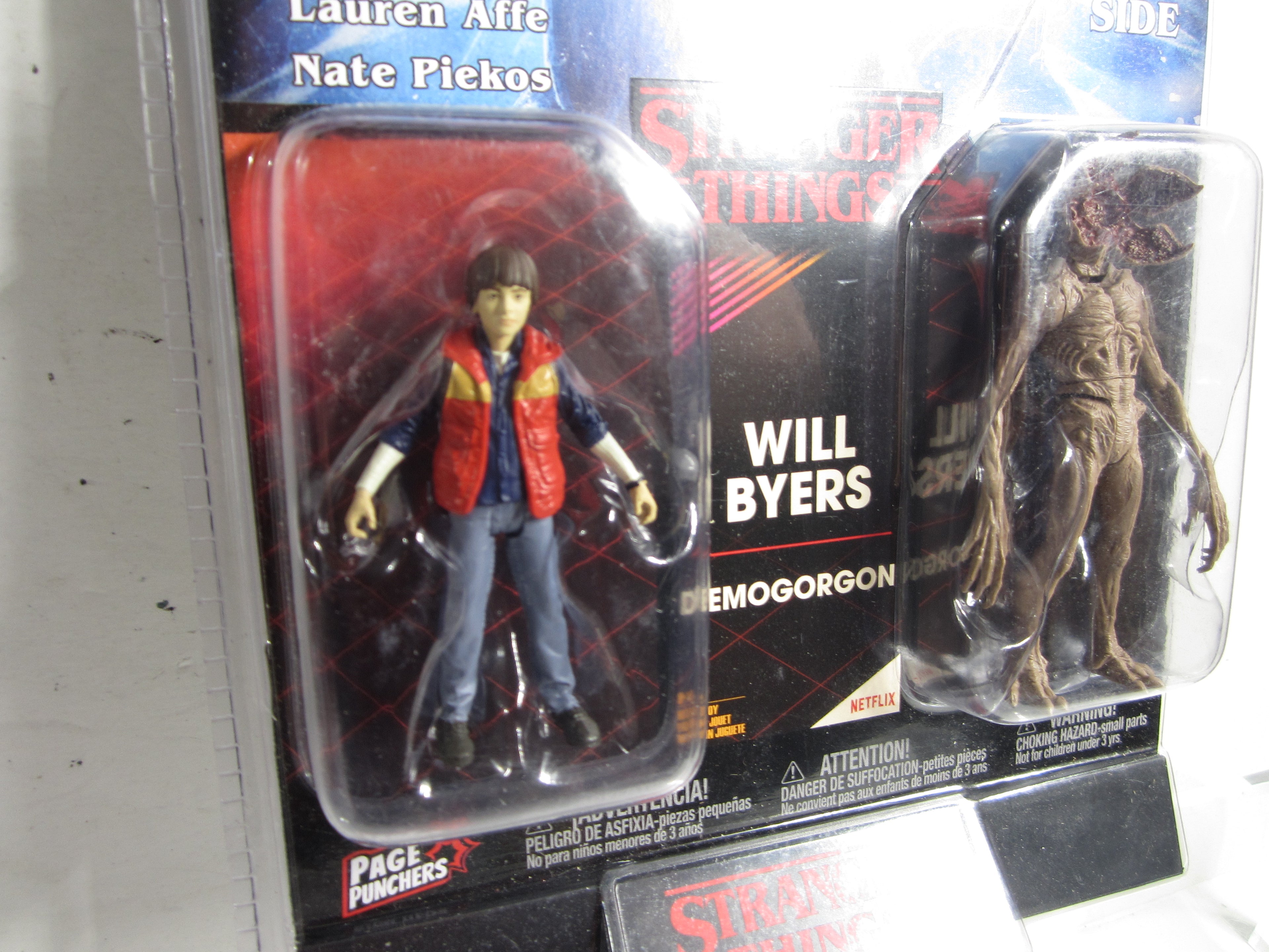 Stranger things Action Figures with Comic book