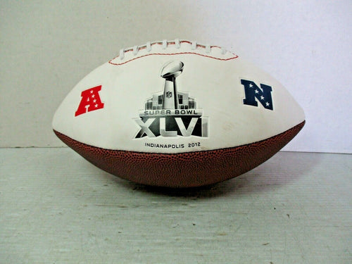 NFL 2012 Super Bowl XLVI Indianapolis/New Orleans Full Size Football Collectable